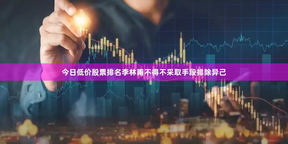 今日低价股票排名李林甫不得不采取手段排除异己