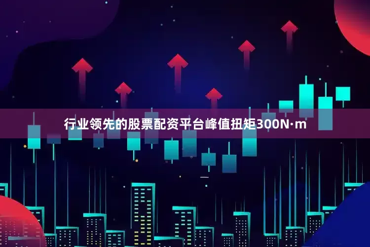 行业领先的股票配资平台峰值扭矩300N·m